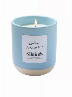 Siblings Soli Neroli Limited Edition Candle | Eco-Luxury | 8 oz |